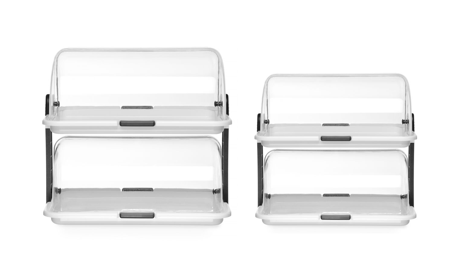 Vitriin kahekordne Roll top, HENDI, 465x310x(H)410mm - Image 3
