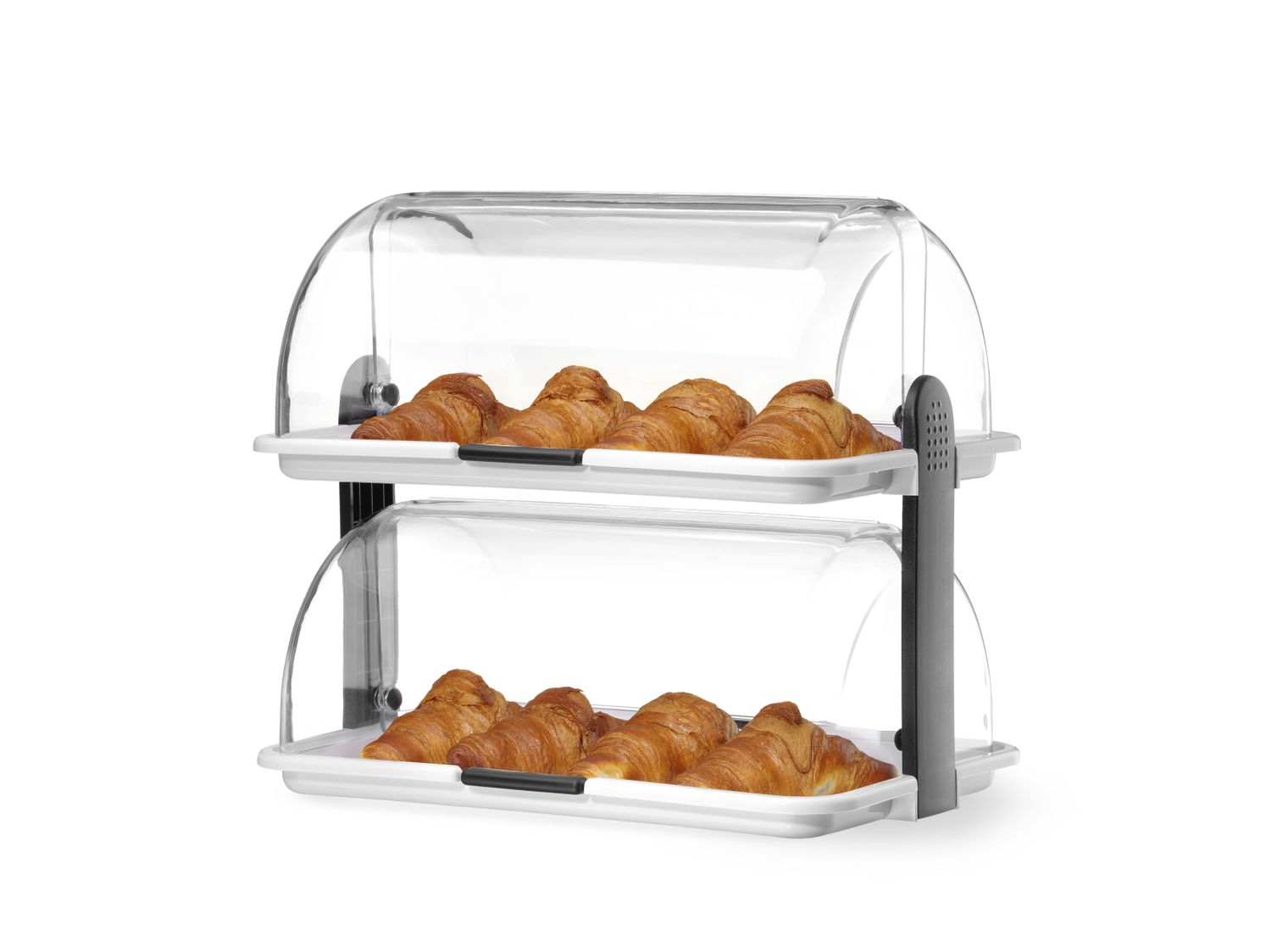 Vitriin kahekordne Roll top, HENDI, Valge, 380x260x(H)355mm, Ristkülikukujuline - Image 6