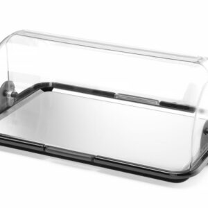 Roll Top Display, kaheotstarbeline, ühekorruseline, HENDI, 465x315x(H)195mm