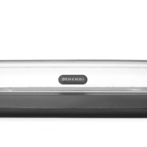 Jahevitriin UNIQ, HENDI, designed by Robert Bronwasser, GN 1/1, Must, 593x389x(H)147mm, Ristkülikukujuline