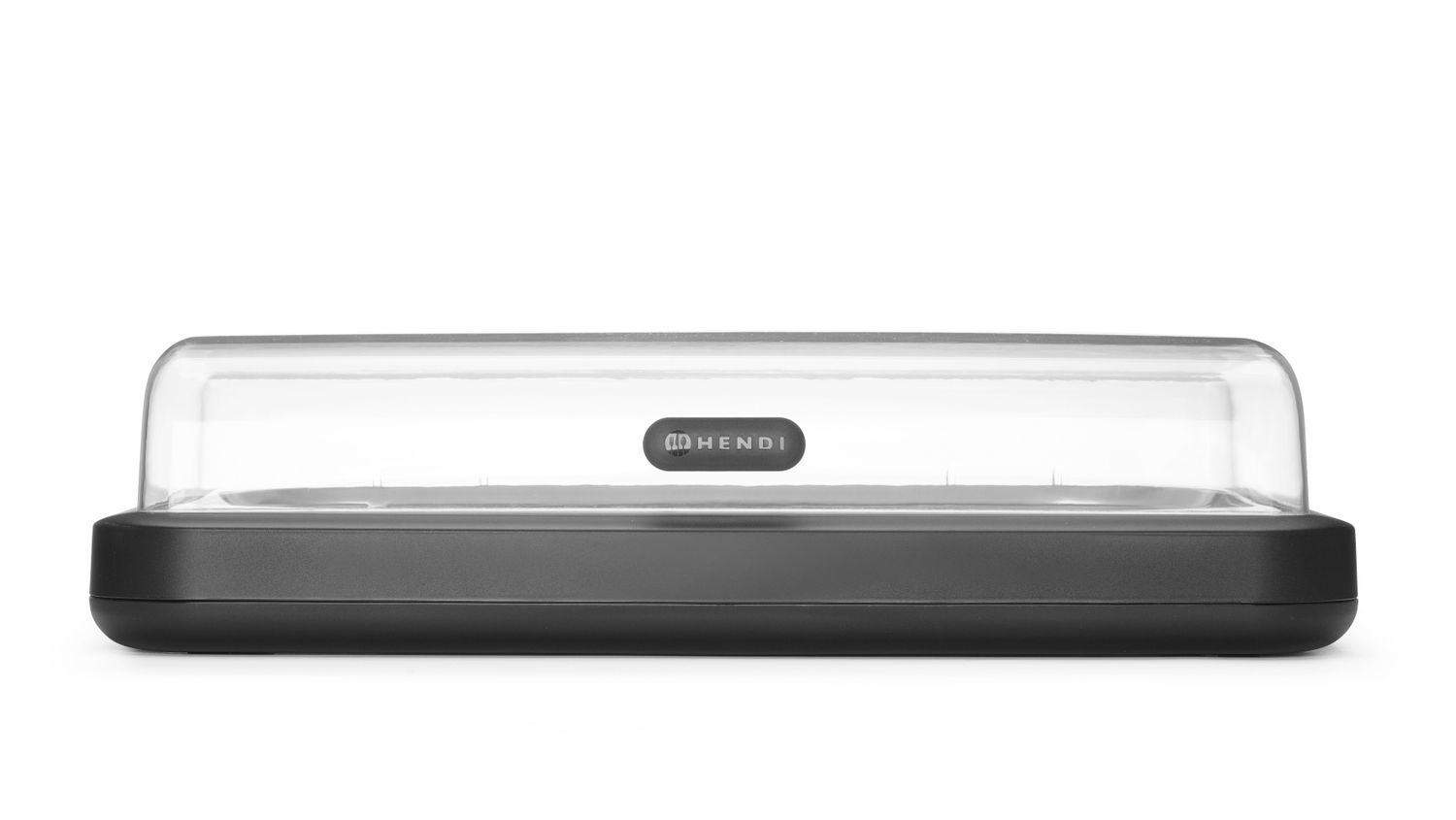 Jahevitriin UNIQ, HENDI, designed by Robert Bronwasser, GN 1/1, Must, 593x389x(H)147mm, Ristkülikukujuline