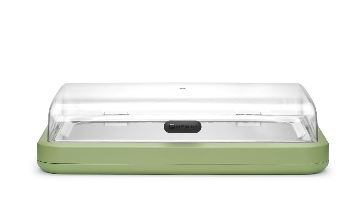 Jahevitriin UNIQ, HENDI, designed by Robert Bronwasser, GN 1/1, Roheline, 593x389x(H)147mm, Ristkülikukujuline