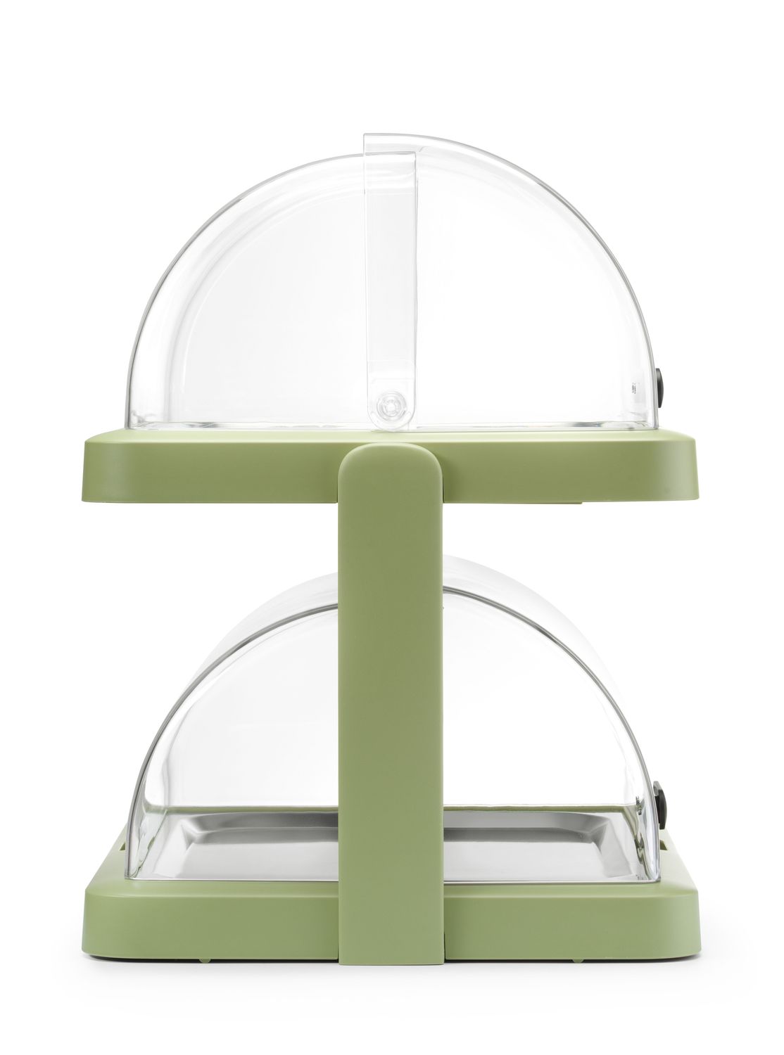 Rullkaanega jahevitriin Duo UNIQ, HENDI, designed by Robert Bronwasser, Kahekordne, Roheline, 480x355x(H)480mm, Ristkülikukujuline - Image 3