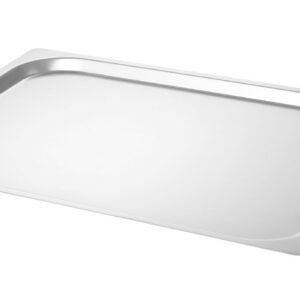 Jahutusega serveerimisalus, HENDI, Hõbedane, 400x300mm