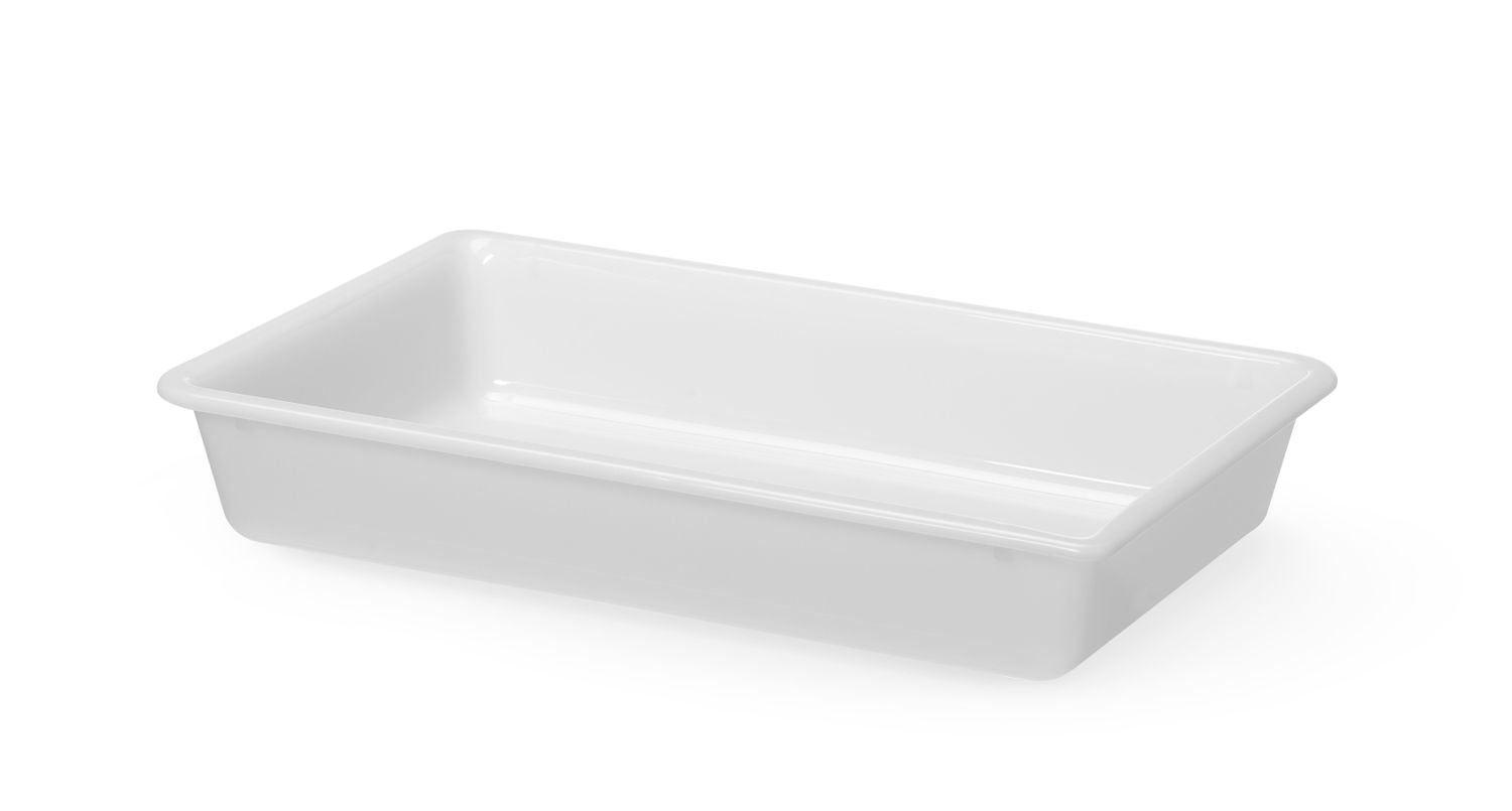 Ettevalmistusalus, HENDI, 6L, Valge, 430x285x(H)75mm