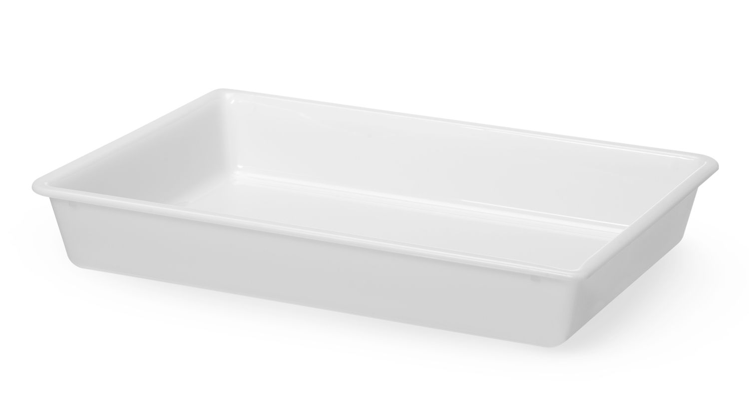 Ettevalmistusalus, HENDI, 12L, Valge, 535x385x(H)85mm