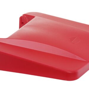 Lid for trash container, HENDI, Red, 505x415mm