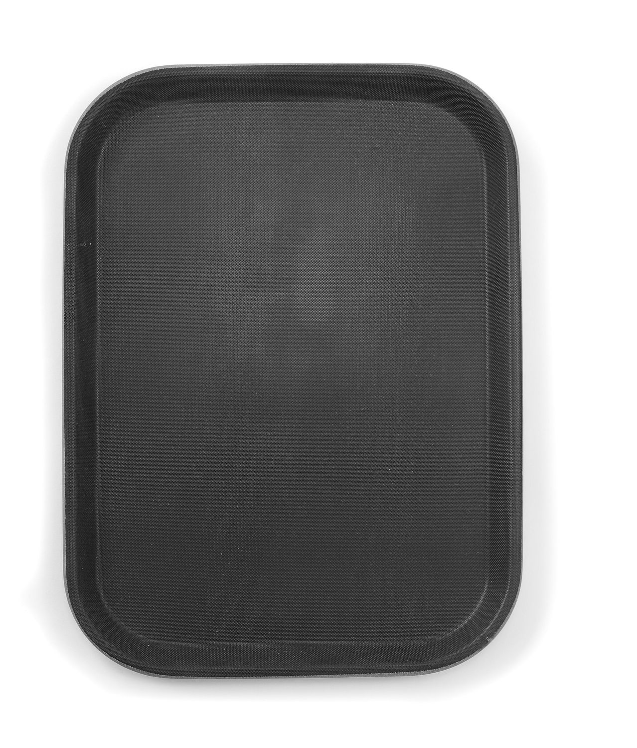Polüpropüleenist libisemiskindel ristkülikukujuline serveerimiskandik, must, HENDI, 255x355mm