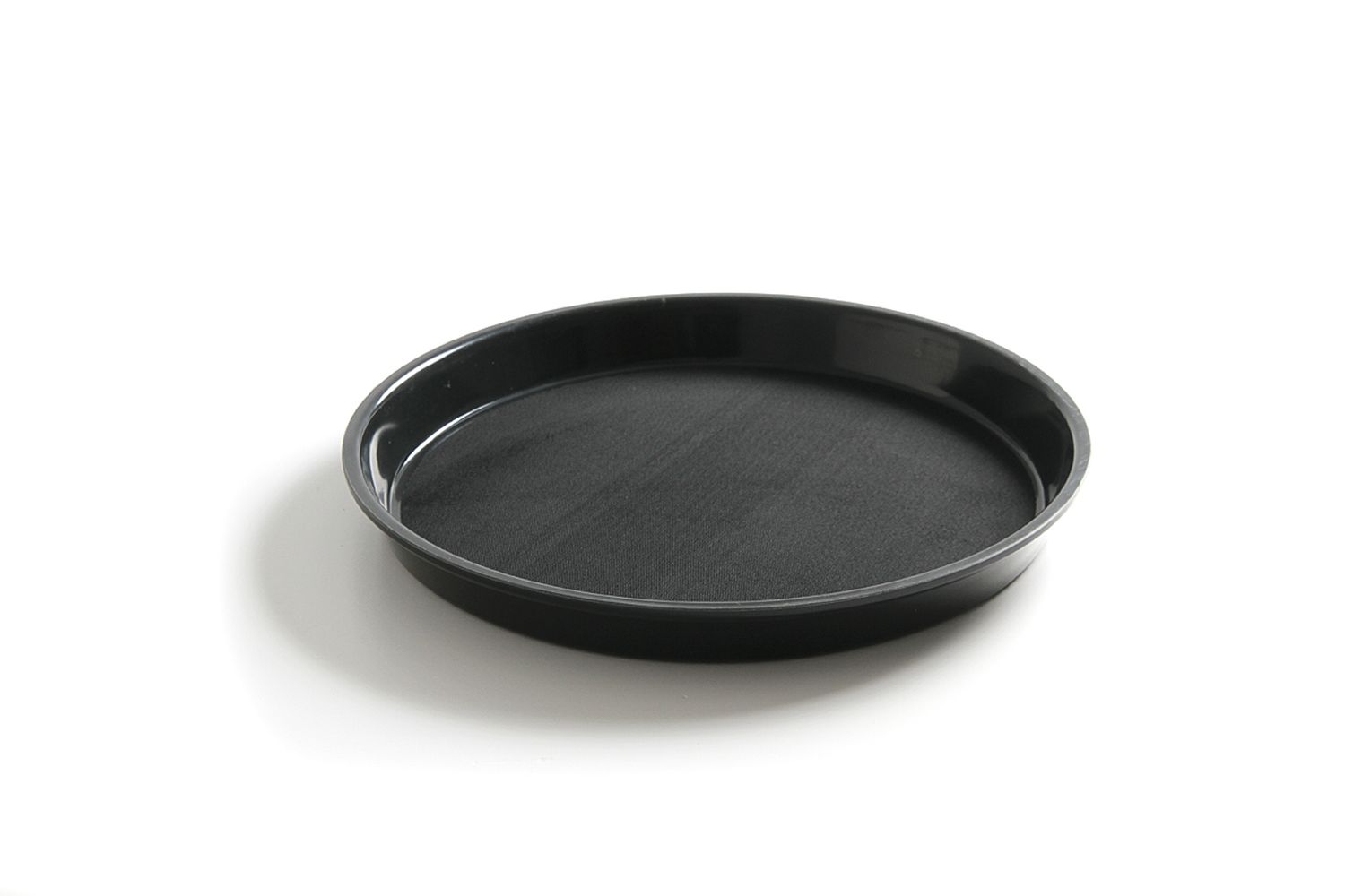 Polüpropüleenist libisemiskindel ümmargune serveerimiskandik, must, HENDI, ⌀360x(H)39mm