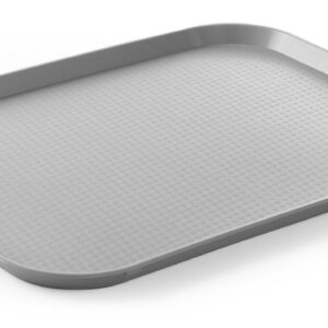 Polüpropüleenist kiirtoidukandik – suur, AmerBox, Helehall, 350x450x(H)20mm
