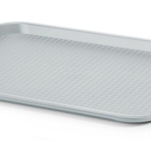Polüpropüleenist kiirtoidukandik – keskmine, AmerBox, Helehall, 305x415x(H)20mm