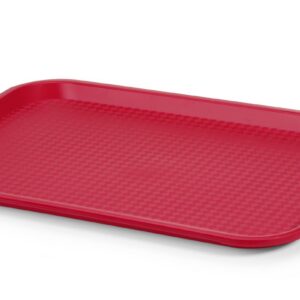 Polüpropüleenist kiirtoidukandik – keskmine, AmerBox, Punane, 305x415x(H)20mm