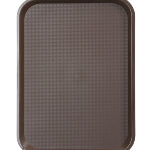 Polüpropüleenist kiirtoidukandik – keskmine, AmerBox, Pruun, 305x415x(H)20mm