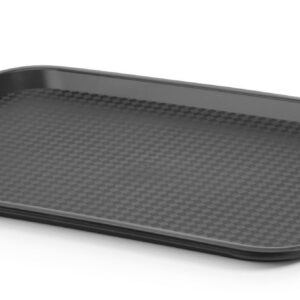 Polüpropüleenist kiirtoidukandik – keskmine, AmerBox, Must, 305x415x(H)20mm