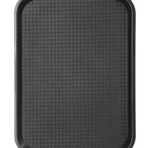 Polüpropüleenist kiirtoidukandik – keskmine, AmerBox, Must, 305x415x(H)20mm
