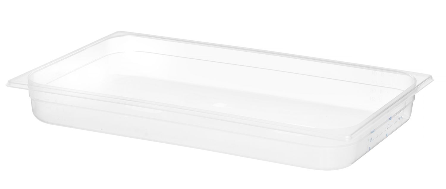 Toiduanum GN 1/1 HACCP, HENDI, GN 1/1, 9L, Läbipaistev, 530x325x(H)65mm