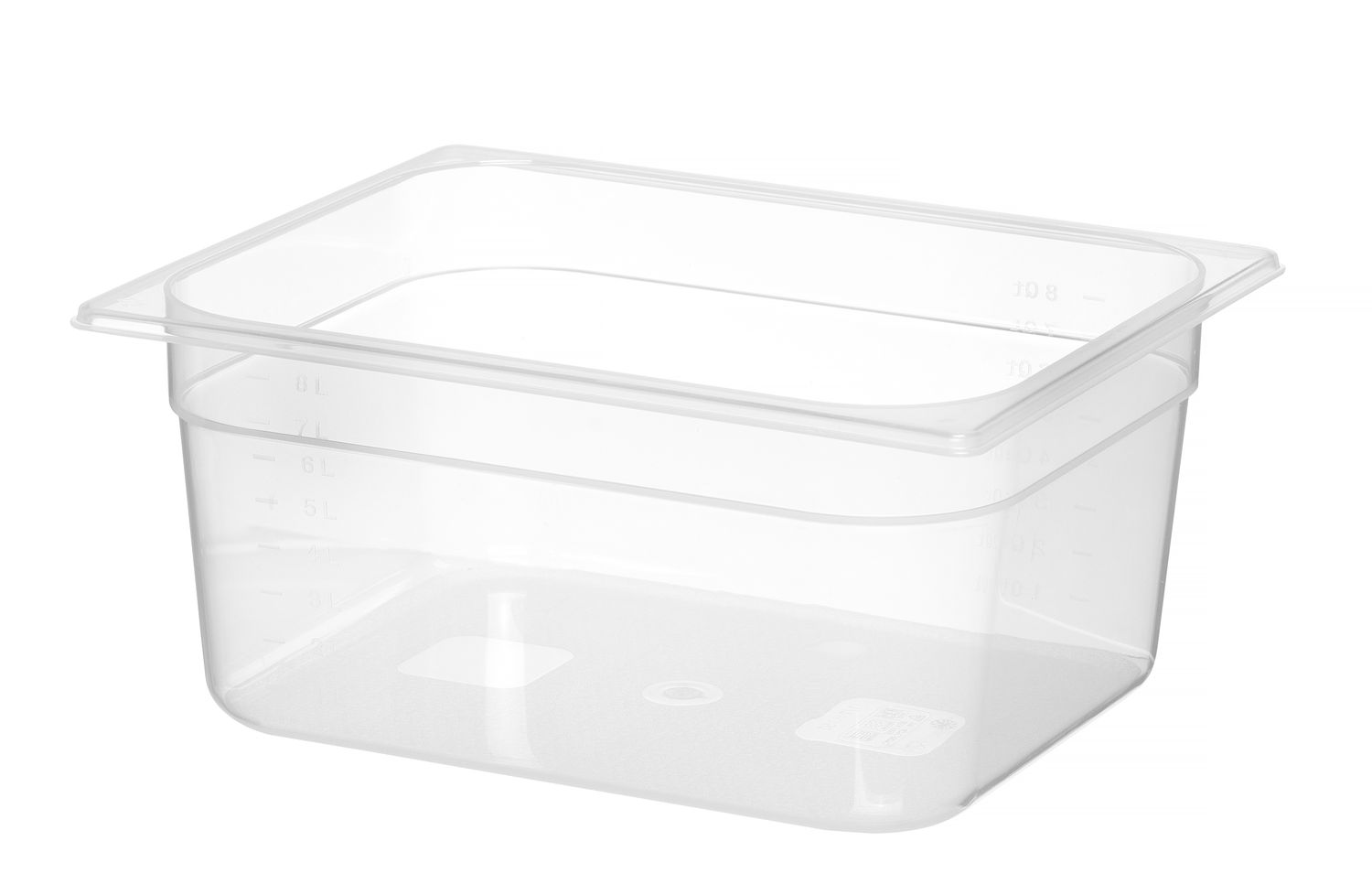 Toiduanum polüpropüleenist GN 1/2 Profi Line, HENDI, Profi Line, GN 1/2, 8L, Läbipaistev, 325x265x(H)150mm