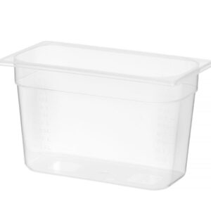Toiduanum polüpropüleenist GN 1/3 Profi Line, HENDI, Profi Line, GN 1/3, 6,5L, Läbipaistev, 325x176x(H)200mm