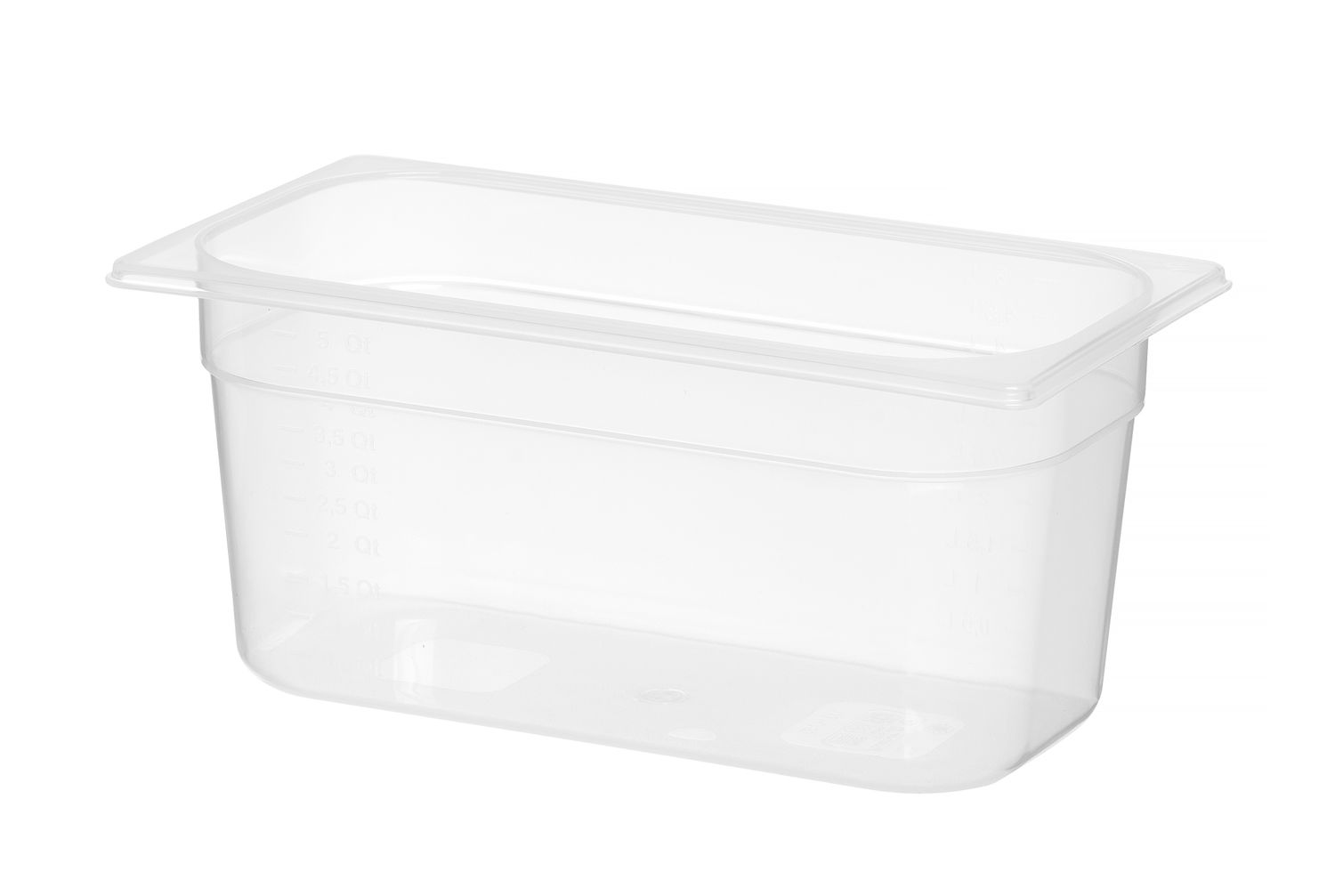 Toiduanum polüpropüleenist GN 1/3 Profi Line, HENDI, Profi Line, GN 1/3, 5L, Läbipaistev, 325x176x(H)150mm