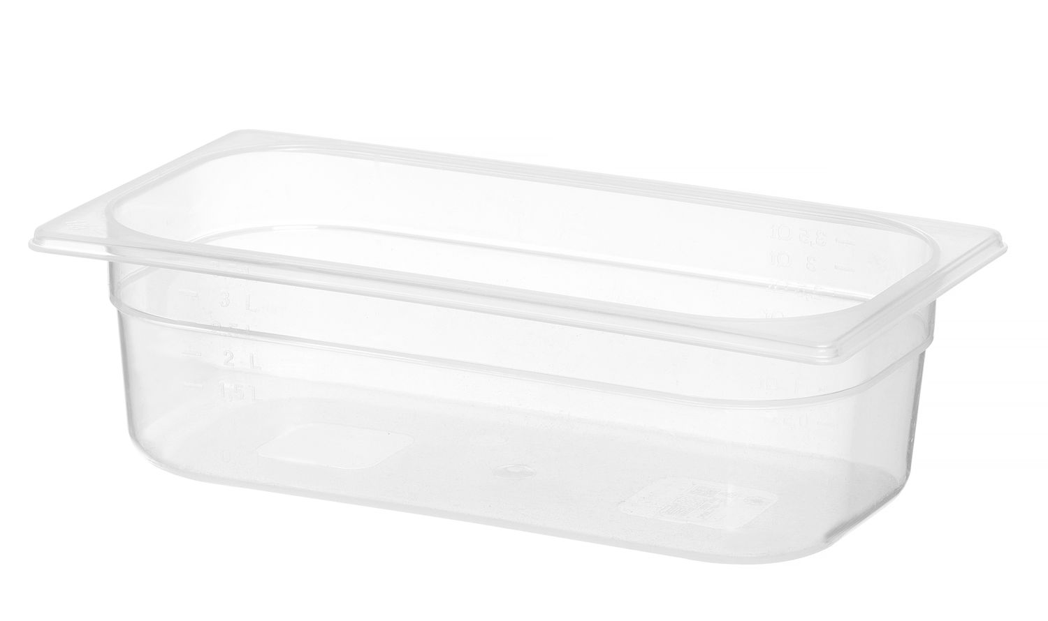 Toiduanum polüpropüleenist GN 1/3 Profi Line, HENDI, Profi Line, GN 1/3, 3,5L, Läbipaistev, 325x176x(H)100mm
