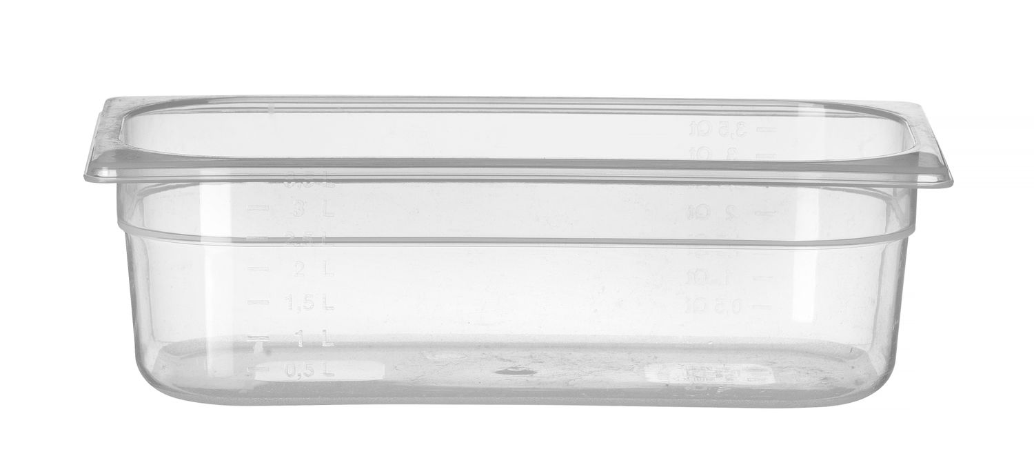 Toiduanum polüpropüleenist GN 1/3 Profi Line, HENDI, Profi Line, GN 1/3, 3,5L, Läbipaistev, 325x176x(H)100mm
