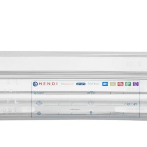 Toiduanum GN 1/3 HACCP, HENDI, GN 1/3, 2,5L, Läbipaistev, 325x176x(H)65mm