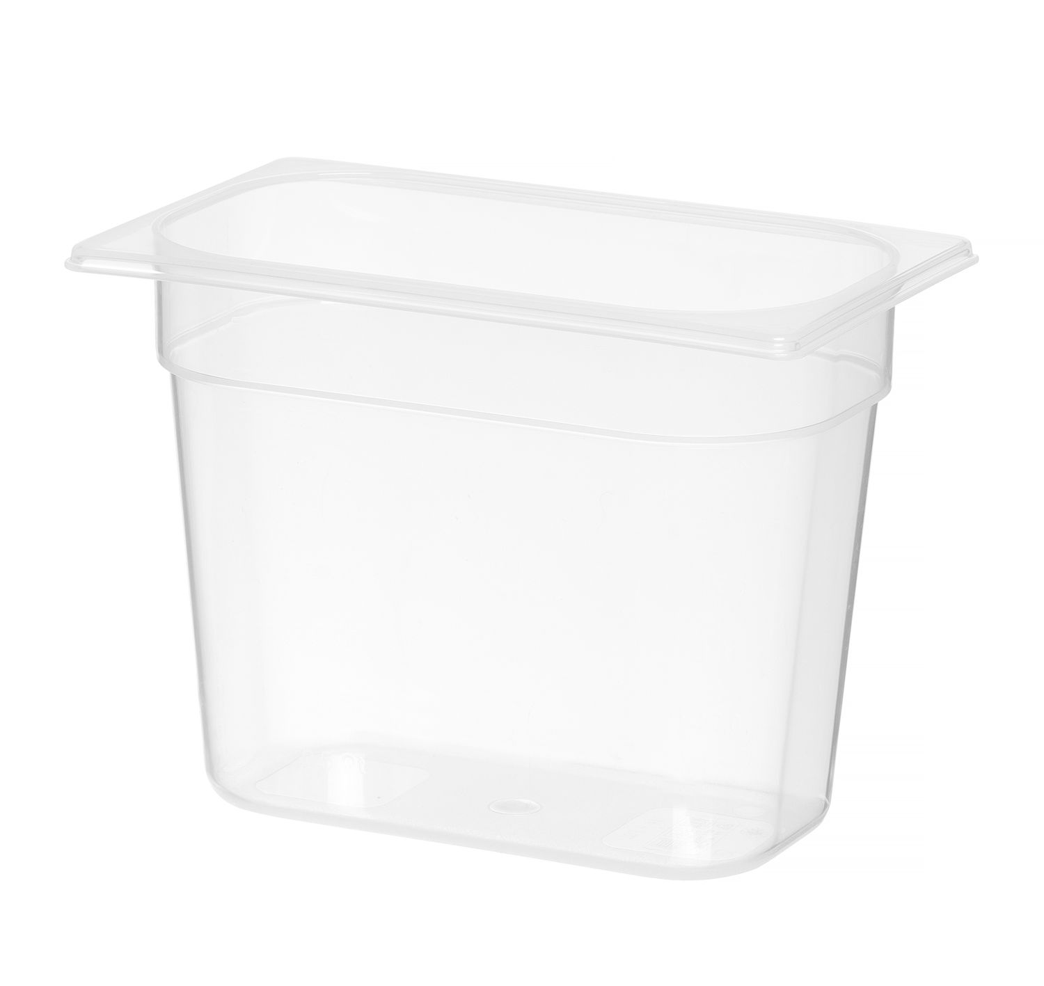 Toiduanum polüpropüleenist GN 1/4 Profi Line, HENDI, Profi Line, GN 1/4, 4,5L, Läbipaistev, 265x162x(H)200mm