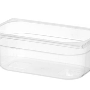Toiduanum polüpropüleenist GN 1/4 Profi Line, HENDI, Profi Line, GN 1/4, 2L, Läbipaistev, 265x162x(H)100mm