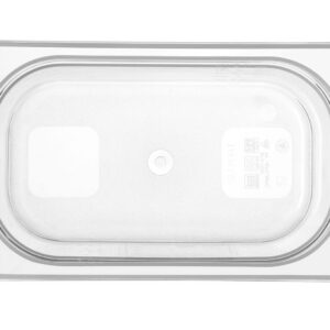 Toiduanum GN 1/4 HACCP, HENDI, GN 1/4, 3,5L, Läbipaistev, 265x162x(H)150mm