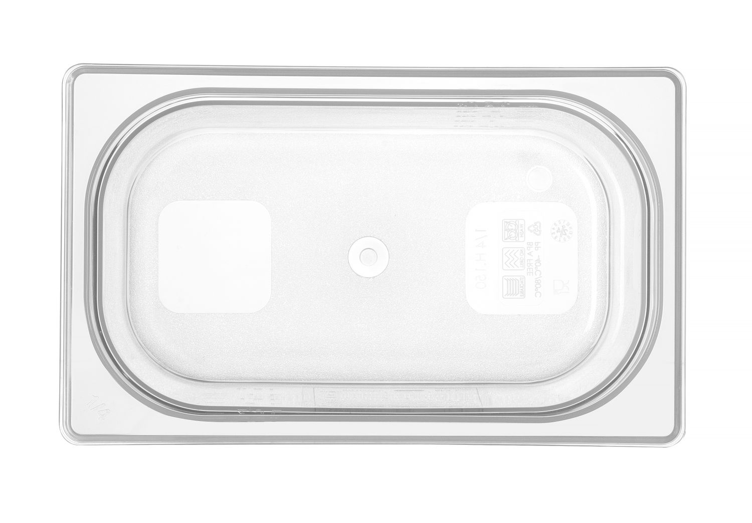 Toiduanum GN 1/4 HACCP, HENDI, GN 1/4, 3,5L, Läbipaistev, 265x162x(H)150mm - Image 3