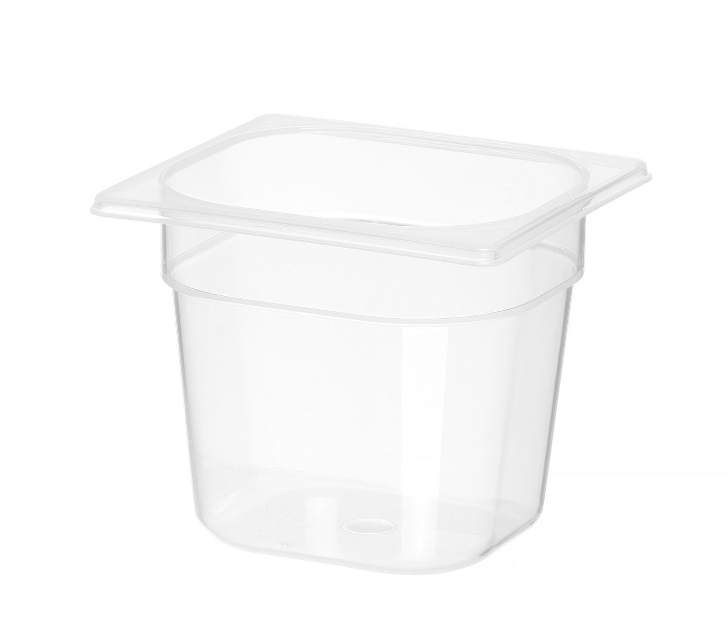 Toiduanum polüpropüleenist GN 1/6 Profi Line, HENDI, Profi Line, GN 1/6, 2L, Läbipaistev, 176x162x(H)150mm