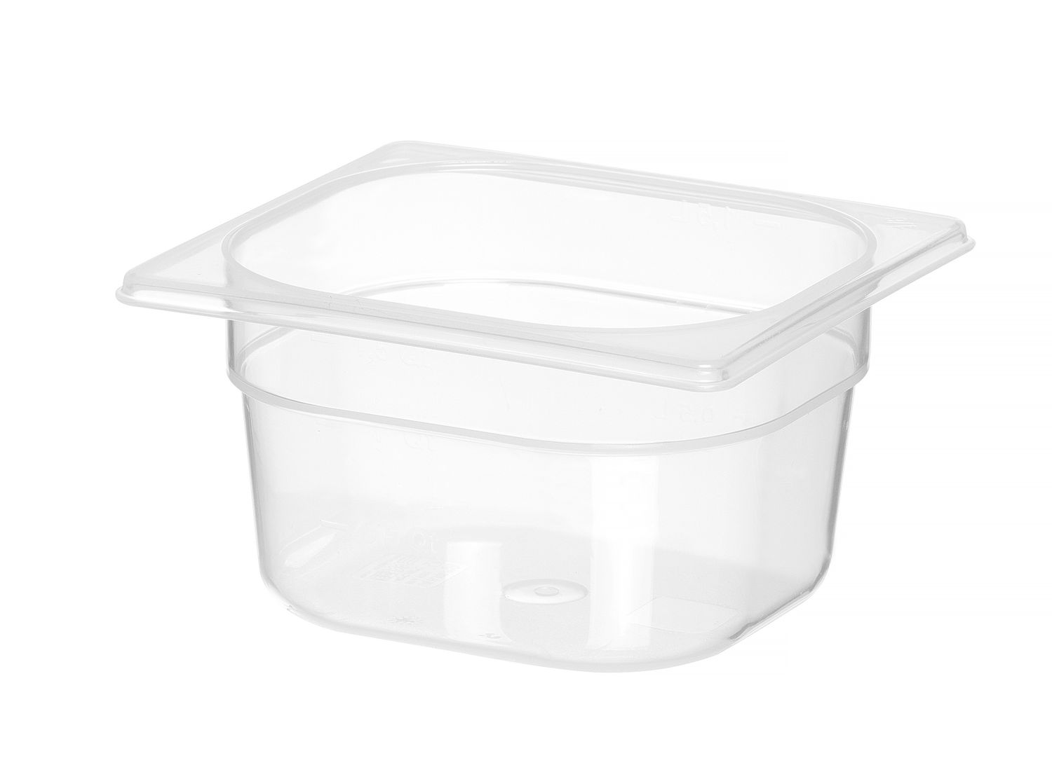 Toiduanum polüpropüleenist GN 1/6 Profi Line, HENDI, Profi Line, GN 1/6, 1,5L, Läbipaistev, 176x162x(H)100mm