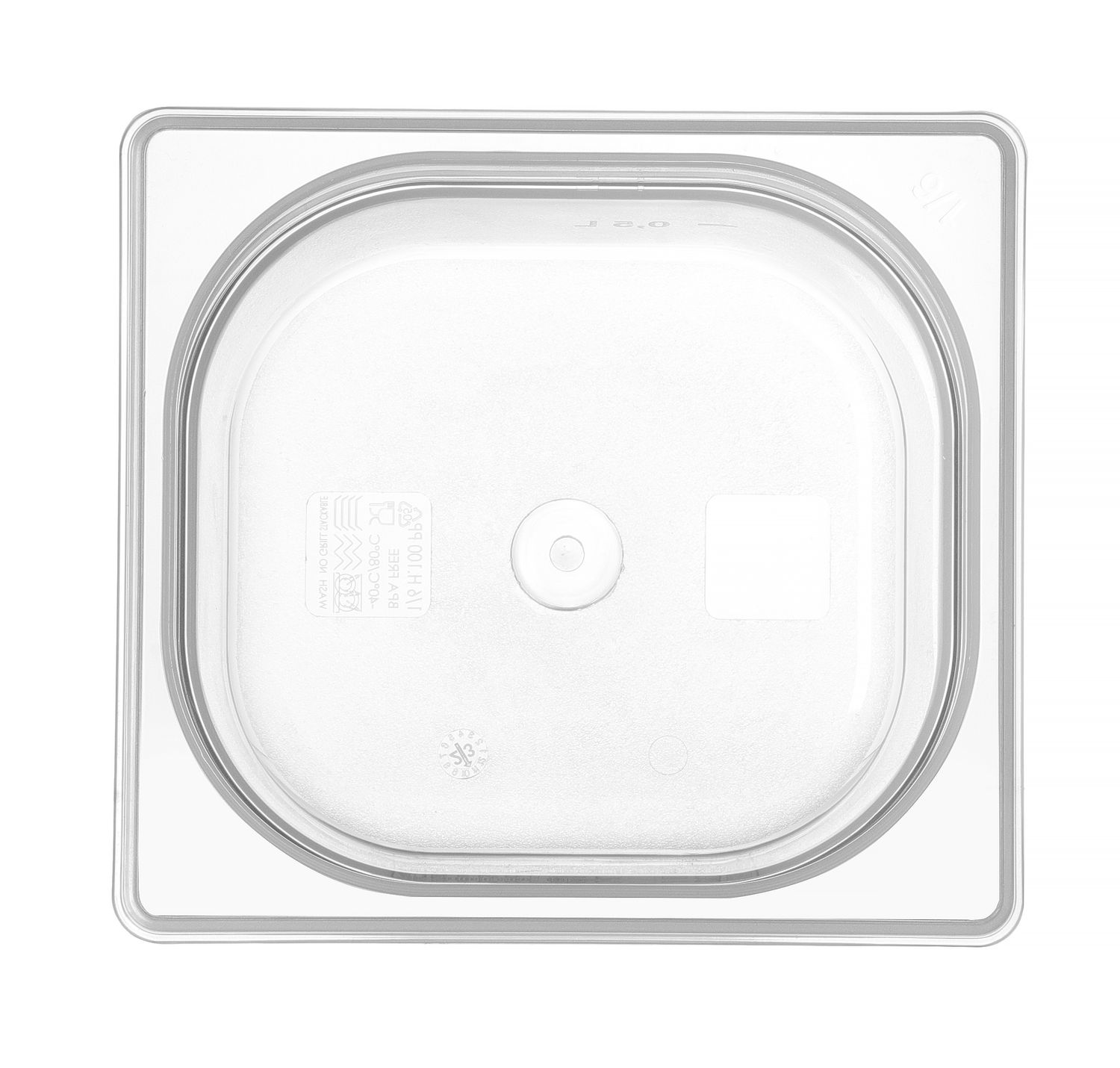 Toiduanum GN 1/6 HACCP, HENDI, GN 1/6, 1L, Läbipaistev, 176x162x(H)65mm - Image 3