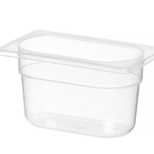 Toiduanum polüpropüleenist GN 1/9 Profi Line, HENDI, Profi Line, 1,0, GN 1/9, 0,75L, Läbipaistev, 176x108x(H)100mm
