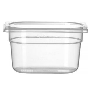 Toiduanum polüpropüleenist GN 1/9 Profi Line, HENDI, Profi Line, 1,0, GN 1/9, 0,75L, Läbipaistev, 176x108x(H)100mm