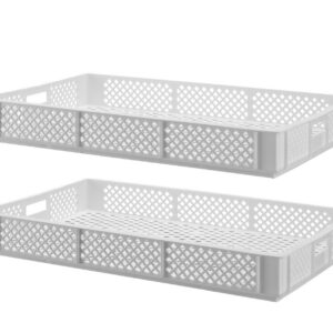 Värskete makaronide kuivatuskarp, HENDI, Valge, 600x400x(H)70mm, Ristkülikukujuline