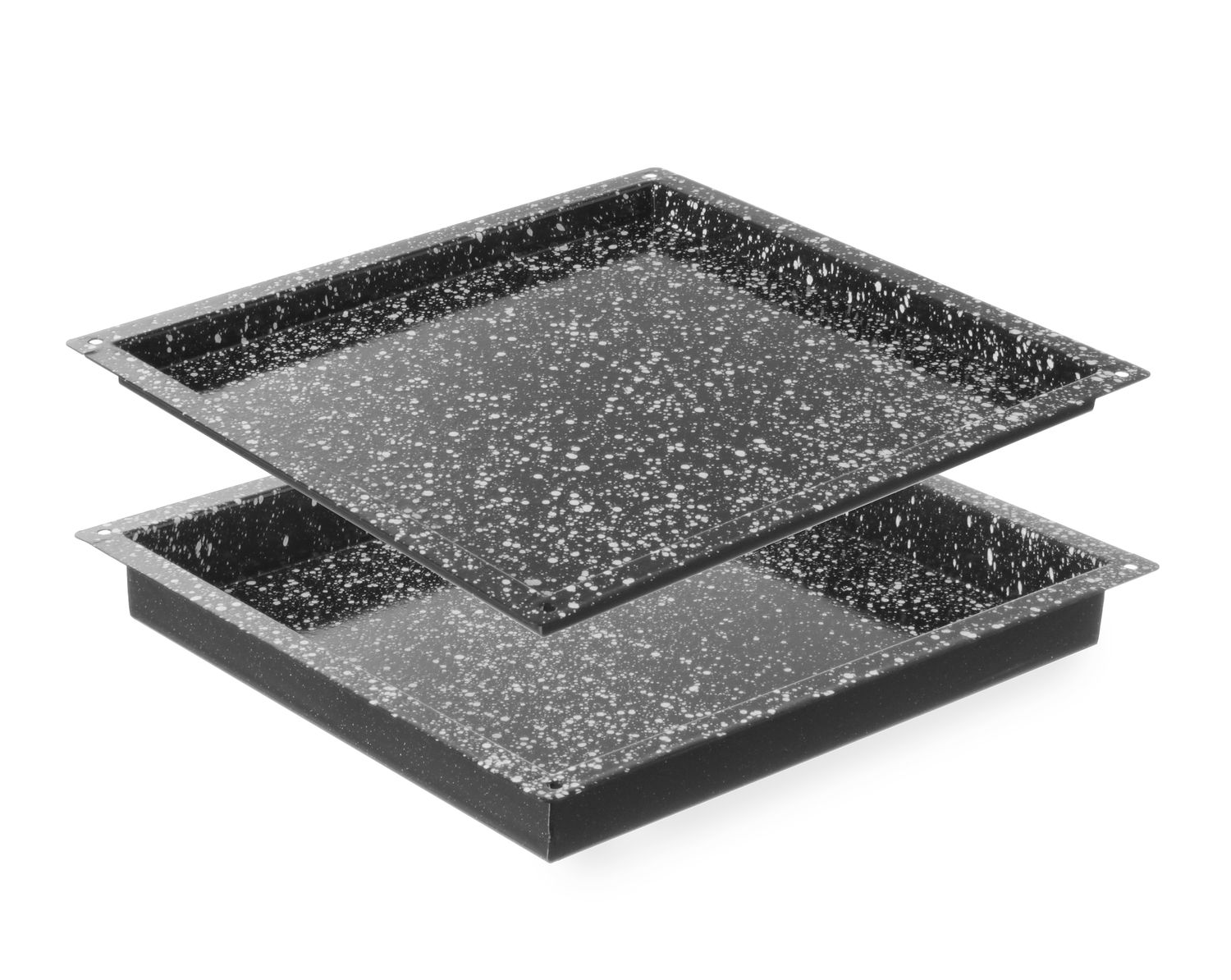 Plaat CONVECTOMAT CLASSIC GN 2/3, HENDI, GN 2/3, Must, 354x325x(H)40mm