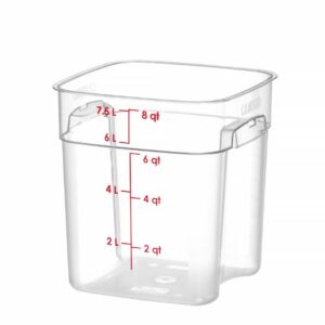 Toidukonteiner CamSquares Fresh Pro , Cambro, 7,6L, 229x229x(H)243mm
