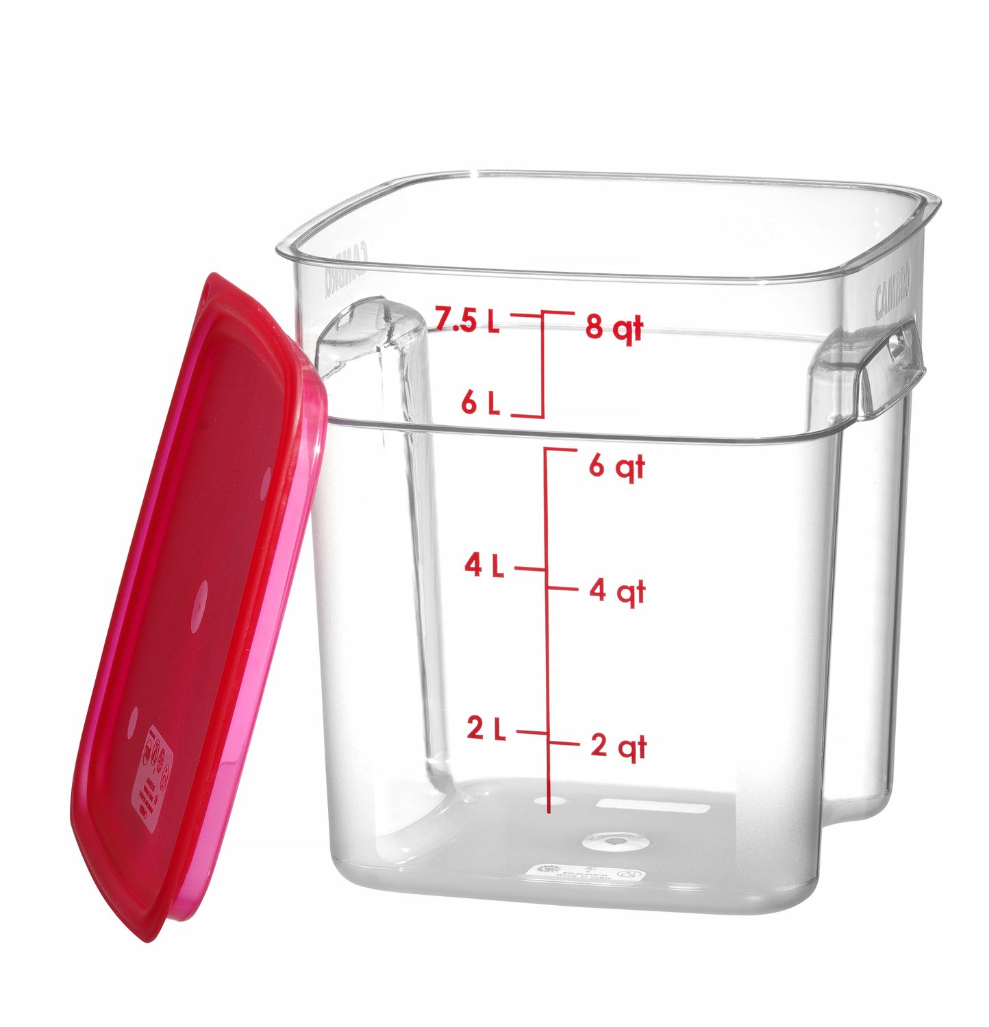 Toidukonteiner CamSquares Fresh Pro , Cambro, 7,6L, 229x229x(H)243mm - Image 8