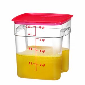 Toidukonteiner CamSquares Fresh Pro , Cambro, 7,6L, 229x229x(H)243mm