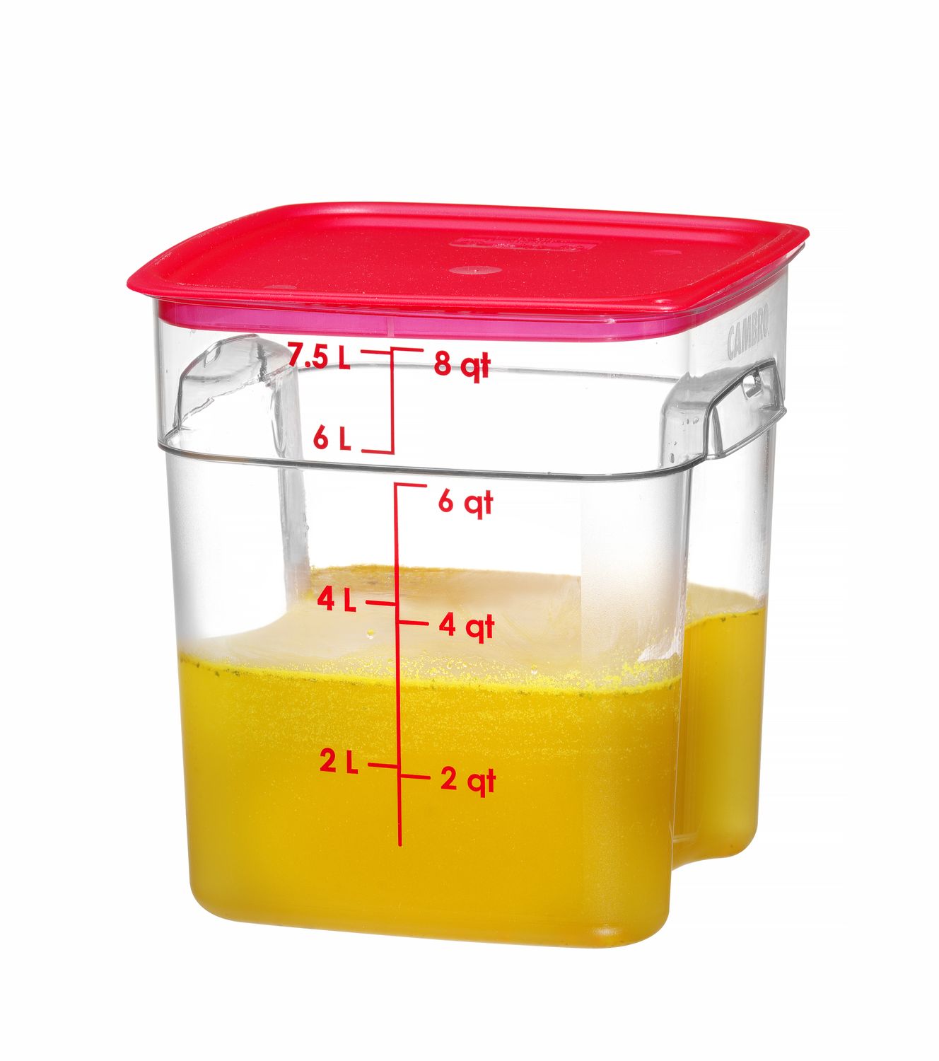 Toidukonteiner CamSquares Fresh Pro , Cambro, 7,6L, 229x229x(H)243mm - Image 9