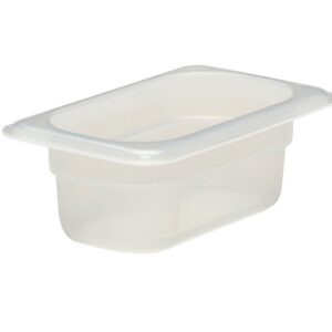 Läbipaistvast polüpropüleenist konteiner GN 1/9, Cambro, GN 1/9, 0,57L, 108x176x(H)65mm