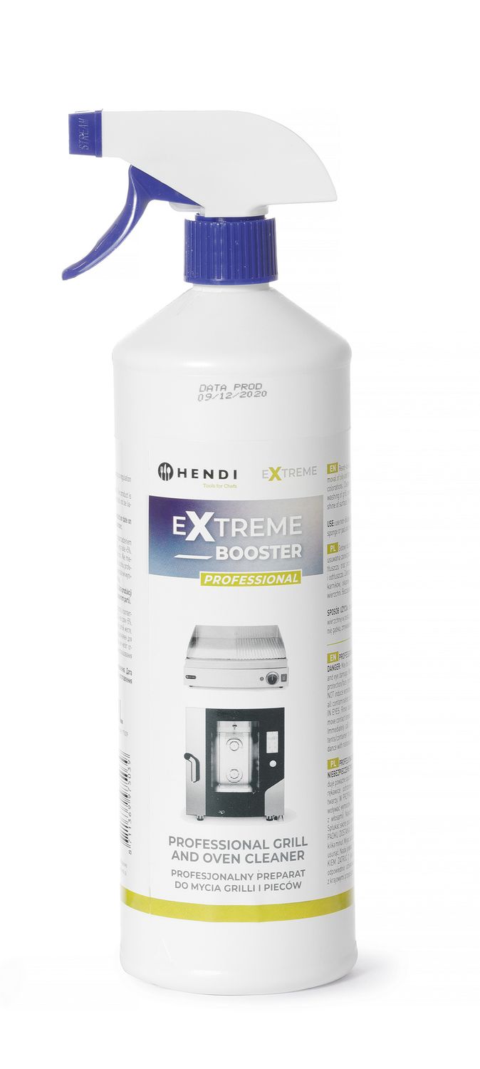 Extreme Booster Professionaalne pesukontsentraat grillide ja ahjude puhastamiseks, HENDI, 1 l, 1L