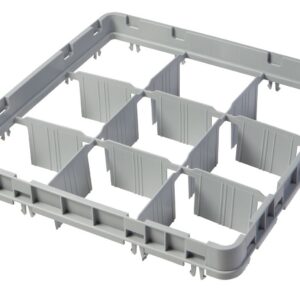 Korvide jätk full drop 500 x 500 mm, hall, nudel E1, Cambro, Helehall, 499x499x(H)51mm