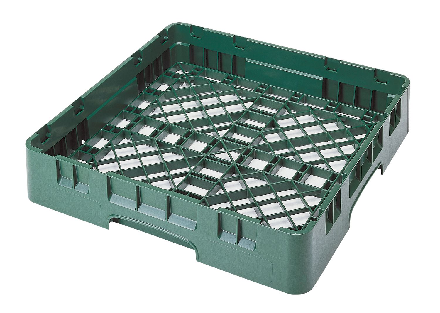Universaalne korv Camrack 500 x 500 mm nõudepesumasinatele, Cambro, Camrack, Roheline, 500x500x(H)101mm