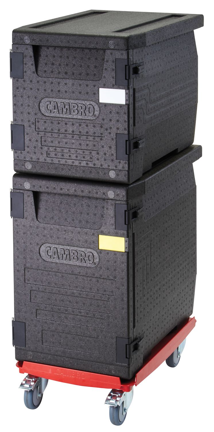 Camdolly for Cam GoBox GN 1/1 insulated carriers., Cambro, red, Red, 692x426x(H)167mm - Image 5