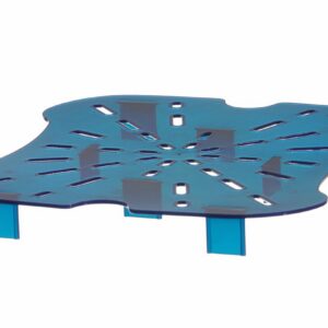 Tühjendusriiul mahutile CamSquares Fresh Pro, Cambro, 11,4 l, 17,2 l ja 20,8 l mahutite puhul, 232x222x(H)25mm
