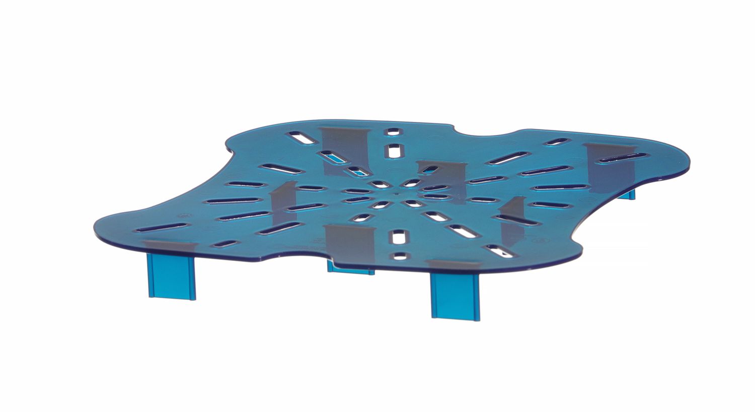 Tühjendusriiul mahutile CamSquares Fresh Pro, Cambro, 11,4 l, 17,2 l ja 20,8 l mahutite puhul, 232x222x(H)25mm