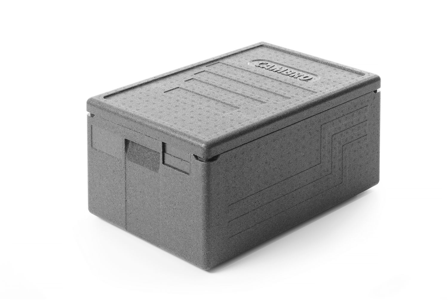Professional grade insulated carrier CAM GOBOX Economy 46 L, GN 1/1, GN 1/2., Cambro, Black, 600x400x(H)316mm - Image 4