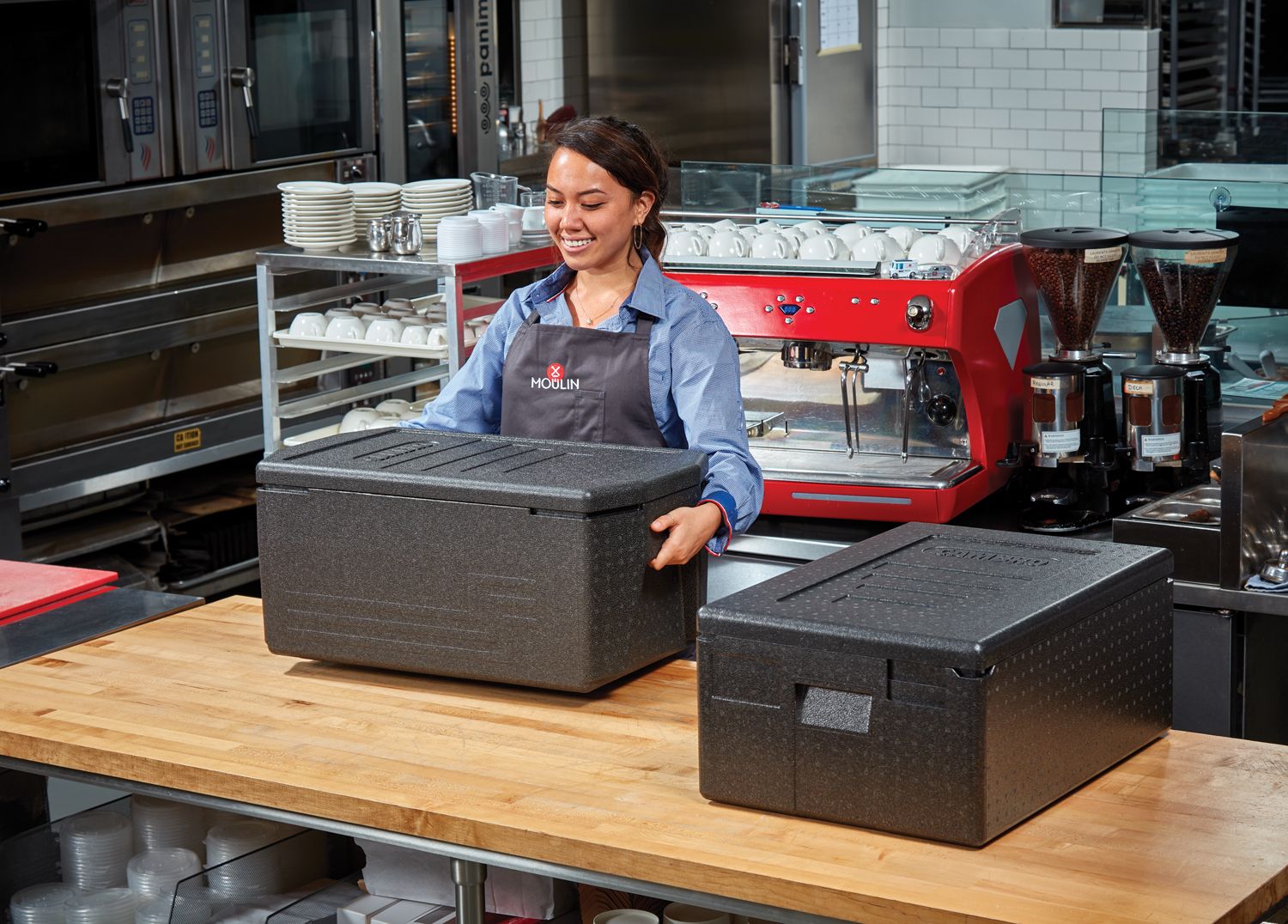 Soojusisolatsioonkonteiner Cam GoBox [lalaadimine, GN 1/1, 46 l, Cambro, 680x400x(H)321mm - Image 10
